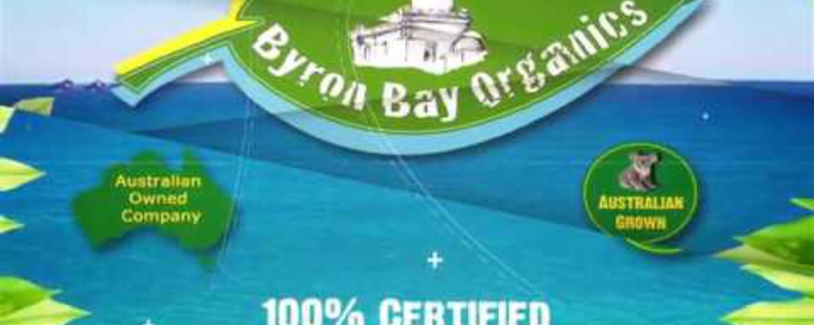 Byron Bay Organics - Certified Organic Ginger & Turmeric